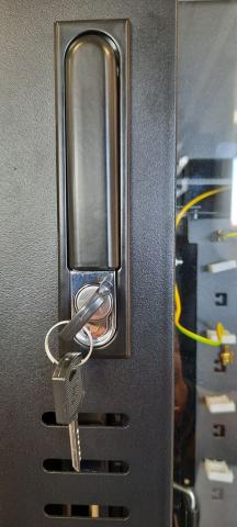 AC.LOCK.P0D - резервна ключалка на вратата за табла P