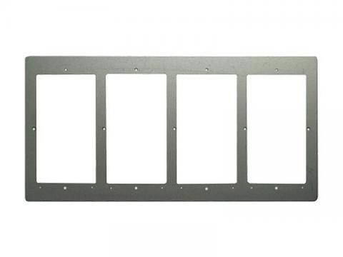 4FA 127 21/Z - krycí rámeček pod omítku 4 moduly, TT94