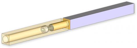 Divided square long -