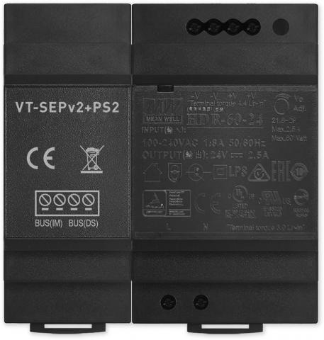 VT-SEPv2+PS2 - zdroj se směšovačem napětí a dat