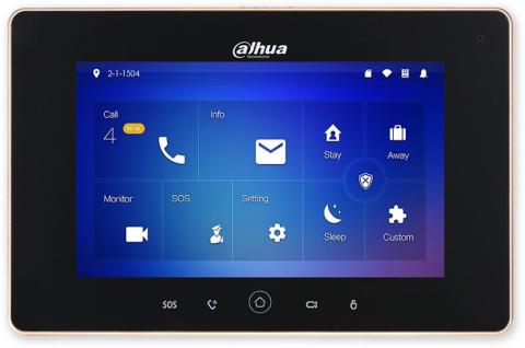 VTH5221D-S2 - WIFI 7" SIP monitor, slot na micro SD kartu