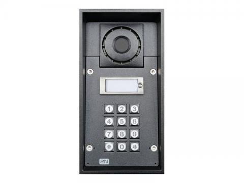 9151101KW - IP Force 1 button, keyboard, 10W speaker.