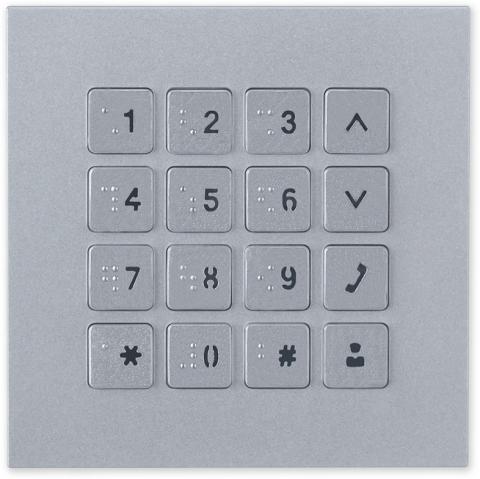 VTO4202F-MK - rozšiřující dveřní modul s klávesnicí