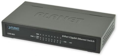 APS-SP6108 - comutator 8 porturi 100 / 1000M