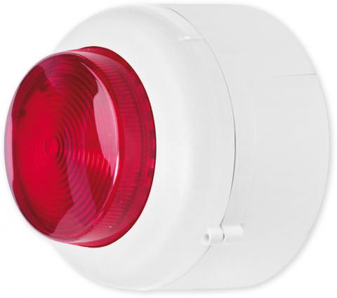 VXB 1 DB WB bela/rdeča - visoka zunanja svetilka