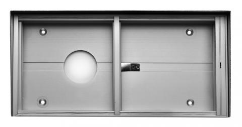 4FK 204 27 - Stříška GARANT horizontální pod omítku pro 2 moduly