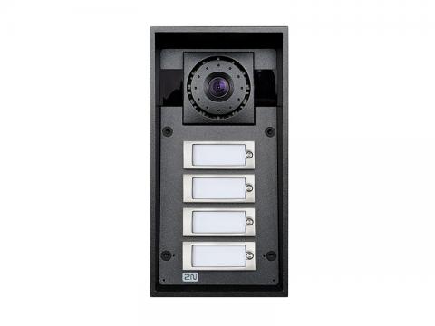 9151104CHW - IP Force 4 tlačítka, HD kamera, 10W reproduktor.