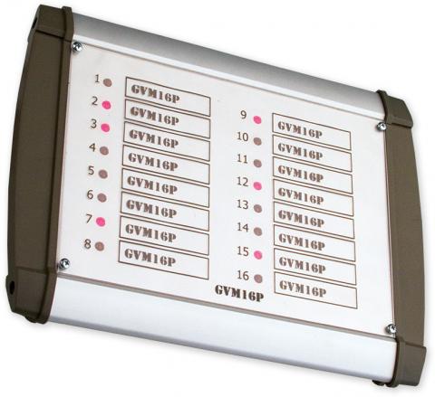 GVM16PLED - signalna ploča u poklopcu od 16 LED