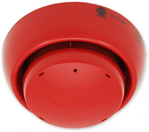 PL 3300 SE červená - plochá siréna s izolátorom