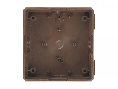 4FA 249 55 - промивна кутия за 1 модул, KARAT, мед