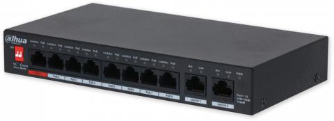 PFS3010-8GT-96-V2 - PoE prekidač 10/8, 8x Gb PoE / 1x Gb LAN, 96W