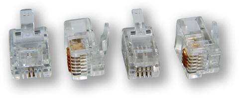 MP-092 T-6P2C - conector, 6P2C, telefon C3