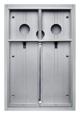 4FK 204 55 - Montážní deska (krabice) GARANT pod omítku pro 2 moduly a 4M jmenovník