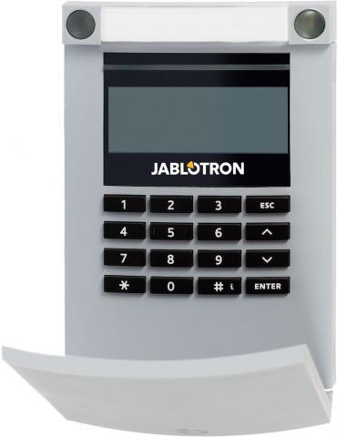 JA-154E-GR* - gray - wireless acc. module with LCD, key. and RFID