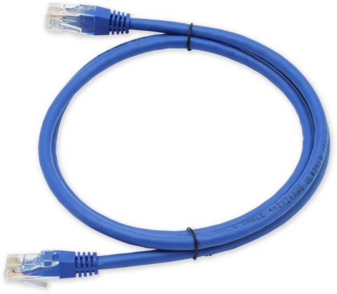 PC-601 C6 UTP/1M - niebieski - kabel krosowy