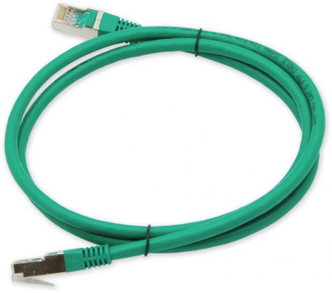 PC-802 C6 FTP/2M - zelená - prepojovací (patch) kábel