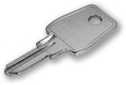 Допълнителен ключ към ключалката - за BOX M / S / V / VT / K (полуфабрикат)
