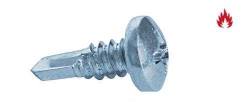 Tex 6.3x19 - self-tapping screw in sheet metal for clips