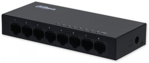 PFS3008-8GT-V2 - desktop switch, 8x Gb, V2, metal