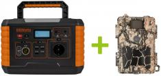 Електрическа станция OXE Powerstation MP500S (500W/519Wh) и фотозахранващ апарат OXE Spider 4G