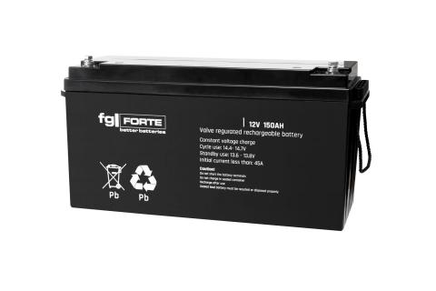AKU FG 12V/150Ah - záložní baterie, životnost až 10 let