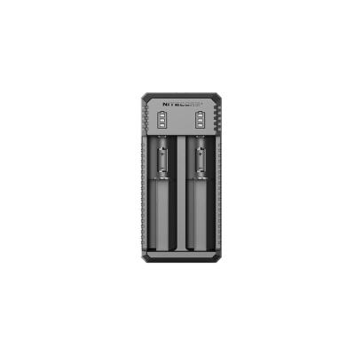 NITECORE UI2 Intelligens töltő USB tápkábellel 2x Li-Ion, IMR akkumulátorhoz