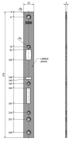 SAM LI 23 - čelo zámku SAM LI 23