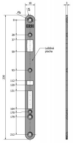 SAM LI 2 - čelo zámku SAM LI 2