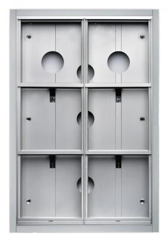 4FK 204 65 - Montážní deska (krabice) GARANT pod omítku pro 6 modulů