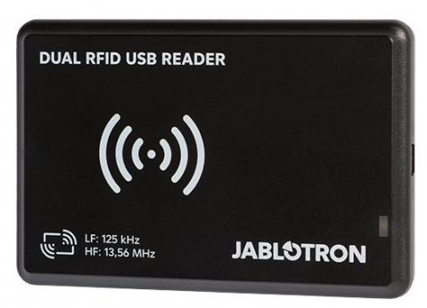 JA-191T - podwójny czytnik biurkowy RFID USB