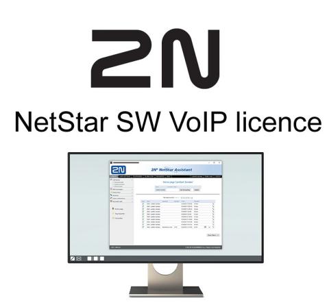 1022026 - NetStar SW VoIP licence, 1 uživatel