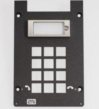 9151913 - 2N® IP Force náhradní přední panel, 1 tlačítko, pro verzi s klávesnicí