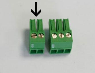 9155916 - 2N® IP Verso in Solo nadomestni priključni blok 2 nožice - 1 kos