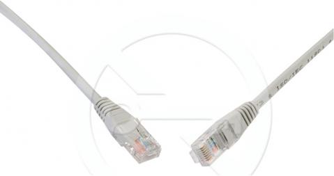 C6-155GY-1MB - Solarixov povezovalni kabel CAT6 UTP PVC, 1m