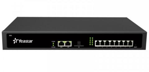 S50 - Yeastar IP PBX, až 8 portů, 50 uživatelů, 25 hovorů, rack
