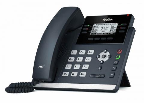 SIP-T42U - Yealink IP telefon, PoE, 2,7