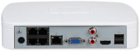 NVR2104-P-4KS3 - 4CH, 4xPoE, 12Mpix, 1xHDD (až 20TB), 80Mb, 4CH SMD Plus