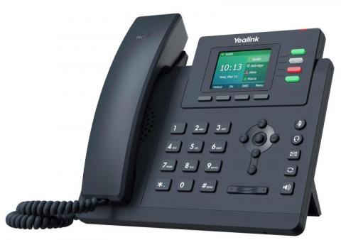 SIP-T33G - Yealink IP telefon, 4x SIP účty, PoE, 2,4