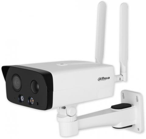 IPC-HFW3441DG-AS-4G - 2,8 mm - 4Mpix Starlight, 50m IR, 30m bílé LED, PIR senzor, 4G modul, SD,obousměrné audio