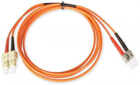 OPC-710 SC-ST MM 50/125 1M - kabel krosowy, SC-ST, duplex, MM, 9/125, 1 m
