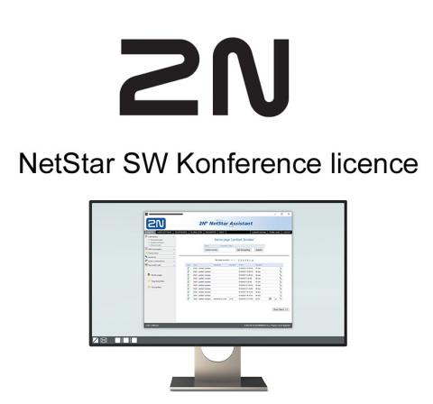 1022092 - NetStar SW Konference licence, 1 kanál