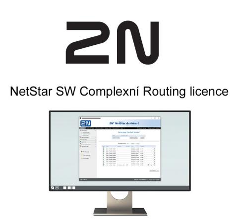 1022021 - NetStar SW Complexní Routing licence