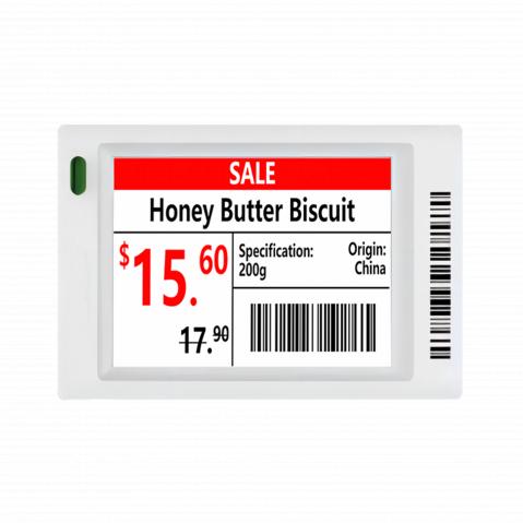 ESL-E018A - digitální elektr. papír, 1.8