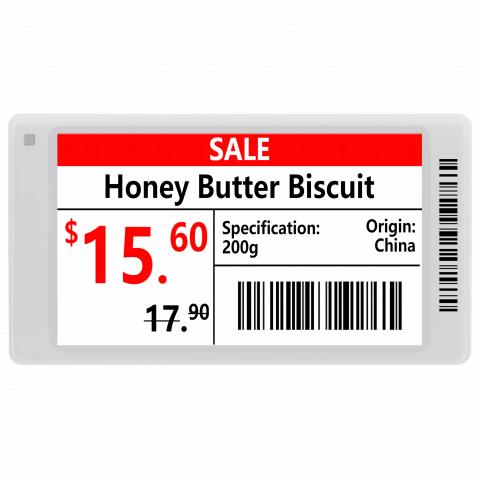 ESL-E037C-N - digitální elektr. papír, 3.7