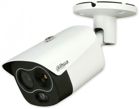 TPC-BF1241-B3F4-DW-S8 - 3,5 a 4 mm - hybridní termokamera, 256 x 192 px, ochrana perimetru detekcí vozidla na 72 m a člověka na 24 m