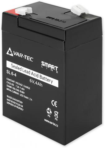 Smart Line 6V/4Ah - akumulátor SL6-4, životnost 3-5 let