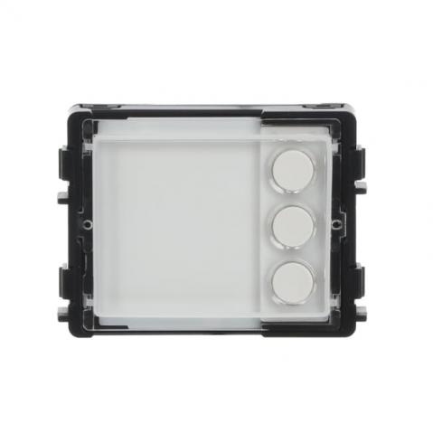 2TMA130160N0008 - modul tlačítkový, 3násobný, se snímačem IC karet (135 mm); 51382RP3