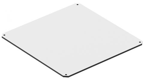 GEOS-S EPR 3030 - Vestavná deska vložený rám, světle šedá