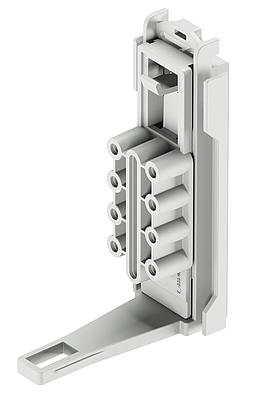 GEOS MHU-18 - Sada montážních držáků, světle šedá