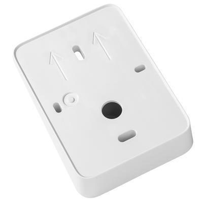 AKSR 931-U10SC WH - Úhlová bílá distanční podložka pro instalaci na nerovný povrch